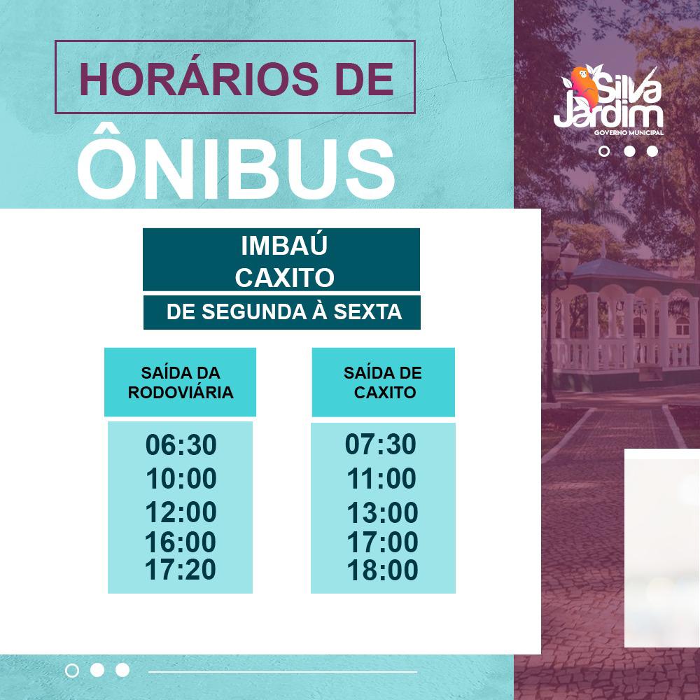 ATENÇÃO! HORÁRIOS DAS LINHAS DOS ÔNIBUS GRATUITOS VOLTARAM AO NORMAL –  Silva Jardim